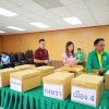 บรรยากาศการจับฉลากทุนการศึกษาบุตรสมาชิกสหกรณ์ ประจำปี 2567 ในวันที่ 9 กรกฎาคม 2567